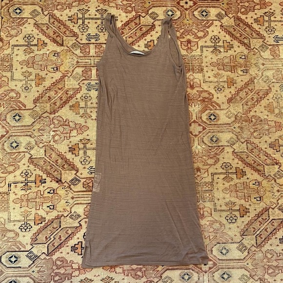 MM LAFLEUR taupe tunic tank XS - Picture 5 of 5